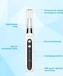 DEN-T® PRO U500 - Elektrische Sonische Tandsteen Verwijderaar - Wit -NIVEA Shop 550x550 1787
