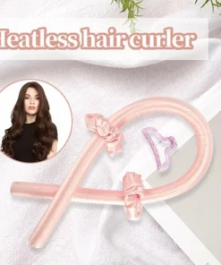 Heatless Curls- Heatless Hair Curls- Haarrollers- Krullen Zonder Hitte-persoonlijke Verzorging- Heatless Curls Met Scrunchies En Haarclip-roze -NIVEA Shop 550x550 211