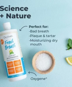 Oxyfresh Power Rinse Mondwater - Lemon-Mint - 473 Ml -NIVEA Shop 550x550 236