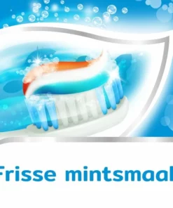 Aquafresh Freshmint - Tandpasta - Voor Een Frisse Adem - Voordeelverpakking - Recyclebare Plastic Tube En Dop -5 X 75ml -NIVEA Shop 550x550 245