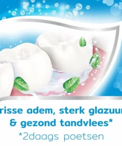 Aquafresh Freshmint - Tandpasta - Voor Een Frisse Adem - Voordeelverpakking - Recyclebare Plastic Tube En Dop -5 X 75ml -NIVEA Shop 550x550 248