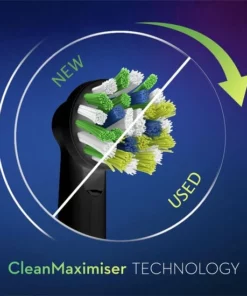 Oral B Oral-B CrossAction - Met CleanMaximiser-technologie - Opzetborstels - Zwart - 4stuks -NIVEA Shop 550x550 294