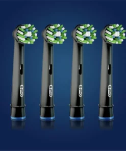 Oral B Oral-B CrossAction - Met CleanMaximiser-technologie - Opzetborstels - Zwart - 4stuks -NIVEA Shop 550x550 297