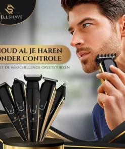 Wellshave 5 In 1 Baardtrimmer Mannen Pro - Body Trimmer Heren -NIVEA Shop 550x550 363