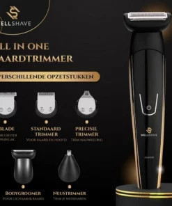 Wellshave 5 In 1 Baardtrimmer Mannen Pro - Body Trimmer Heren -NIVEA Shop 550x550 364