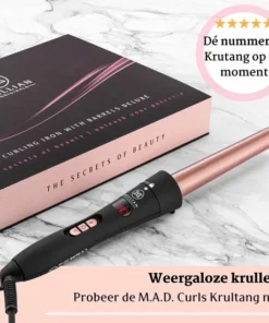 Mellian 6 In 1 Krultang Met Opzetstukken - Rosé Goud - 13 Tot 32mm -NIVEA Shop 550x550 400