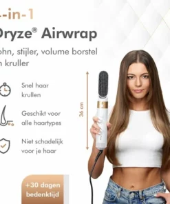 Dryze Airwrap Crème White/gold Edition - Inclusief Leren Opbergcase - Krultang - Föhn - Föhnborstel En Stijltang In 1 -NIVEA Shop 550x550 463
