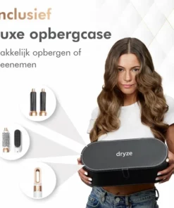 Dryze Airwrap Crème White/gold Edition - Inclusief Leren Opbergcase - Krultang - Föhn - Föhnborstel En Stijltang In 1 -NIVEA Shop 550x550 468