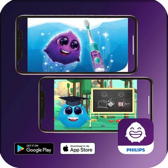 Philips Sonicare For Kids HX6322/04 - Elektrische Tandenborstel - Blauw - Incl. Extra Opzetborstel 22 Philips Sonicare For Kids HX6322/04 - Elektrische Tandenborstel - Blauw - Incl. Extra Opzetborstel - Afbeelding 22