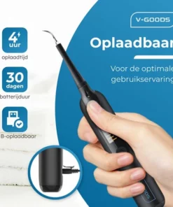 V-Goods Professionele Tandsteen Verwijderaar - 5 Standen - Inclusief Tandarts Set - Met 3 Opzetstukken - Elektrisch - Tandplak -NIVEA Shop 550x550 493