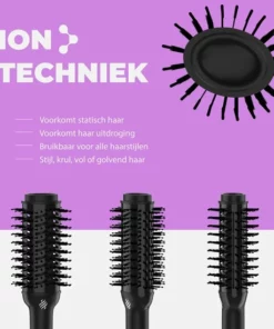 Ace & Taylor KT186 Plus - 3 In 1 Keramische Föhnborstel - Krulborstel - Ronde Borstel -NIVEA Shop 550x550 531