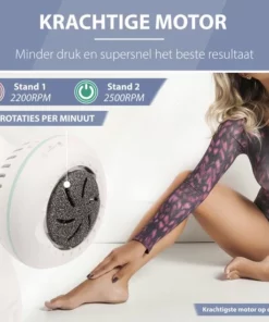 Vibrix® 2.0 Elektrische Eelt Verwijderaar Met Stofzuigsysteem - Krachtigste Motor Op De Markt - USB Oplaadbaar - Voetvijl -NIVEA Shop 550x550 536