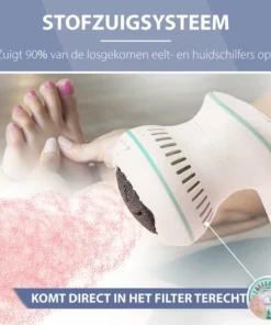 Vibrix® 2.0 Elektrische Eelt Verwijderaar Met Stofzuigsysteem - Krachtigste Motor Op De Markt - USB Oplaadbaar - Voetvijl -NIVEA Shop 550x550 538