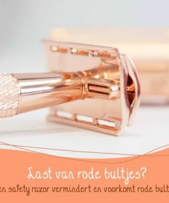 Bamboozy Safety Razor + 20 Scheermesjes Aluminium Rose Gold Goud Voor Vrouwen Dames Venus Scheermes Veiligheidsscheermes -NIVEA Shop 550x550 544