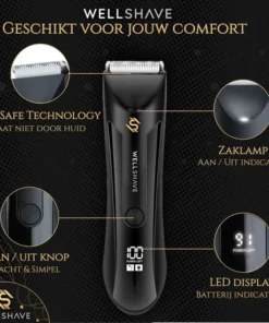Wellshave Bodygroomer Mannen PRO - Body Trimmer Heren - Shaver Voor Schaamstreek & Lichaam - Manscaped -NIVEA Shop 550x550 557