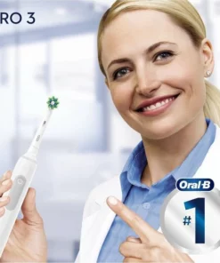 Oral B Oral-B Pro 3 3000 - Wit - Elektrische Tandenborstel - Ontworpen Door Braun - 1 Handvat En 1 Opzetborstel -NIVEA Shop 550x550 566