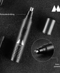 Allsa Neushaartrimmer - Neustrimmer Mannen - Oortrimmer - USB Oplaadbaar - Ruis Onderdrukking 40db - Krachtige Motor - Verzwaard - Zwart -NIVEA Shop 550x550 589
