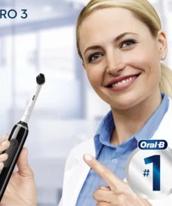 Oral B Oral-B Pro 3 - 3000 - Zwarte - Elektrische Tandenborstel -NIVEA Shop 550x550 70
