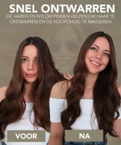 Achaté Anti Klit Haarborstel - Detangle Brush - Wit -NIVEA Shop 550x550 718