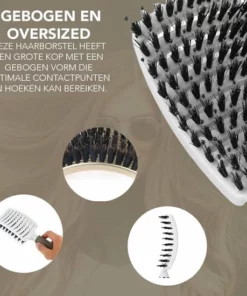 Achaté Anti Klit Haarborstel - Detangle Brush - Wit -NIVEA Shop 550x550 719