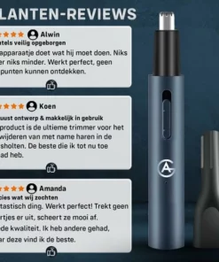 AG Store AG120 Neustrimmer Mannen - Vrouwen - Oplaadbaar - Oortrimmer - Dames - Wenkbrauwtrimmer - Multifunctioneel Professioneel 3 In 1 Trimmer - Neushaartrimmers -NIVEA Shop 550x550 764