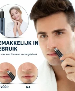 AG Store AG120 Neustrimmer Mannen - Vrouwen - Oplaadbaar - Oortrimmer - Dames - Wenkbrauwtrimmer - Multifunctioneel Professioneel 3 In 1 Trimmer - Neushaartrimmers -NIVEA Shop 550x550 765