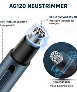 AG Store AG120 Neustrimmer Mannen - Vrouwen - Oplaadbaar - Oortrimmer - Dames - Wenkbrauwtrimmer - Multifunctioneel Professioneel 3 In 1 Trimmer - Neushaartrimmers -NIVEA Shop 550x550 774