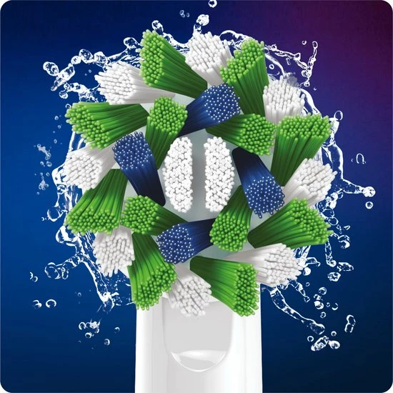 Oral B Oral-B CrossAction - Met CleanMaximiser-technologie - Opzetborstels - 10 Stuks - Brievenbusverpakking 10 Oral B Oral-B CrossAction - Met CleanMaximiser-technologie - Opzetborstels - 10 Stuks - Brievenbusverpakking - Afbeelding 10