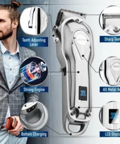 ROYCE® Professionele Tondeuse - Tondeuse Mannen - Draadloze Tondeuse - Tondeuse Hoofdhaar - Haartrimmer - Tondeuses -NIVEA Shop 550x550 867