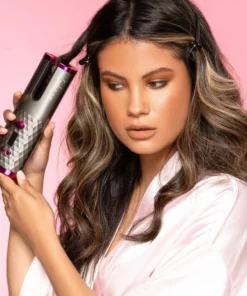 CURLGLAM® Automatische Krultang - Draadloos - USB Oplaadbaar - Black -NIVEA Shop 550x550 879