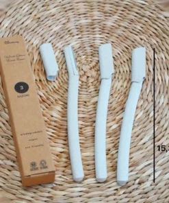 Bamboozy Dermaplaning 3x Wenkbrauw Scheermesje Mesje Van Tarwestro - Scheermes Gezicht Intieme Streek - Wenkbrauw Trimmer Epileren Eyebrow Razor -NIVEA Shop 550x550 888