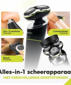RohzziPro HT9533 Volledige Set Scheerapparaat - BLACK FRIDAY- 30 Dagen Uitproberen - Tondeuse Mannen - Shaver - Neus, Haar En Baardtrimmer -NIVEA Shop 550x550 918