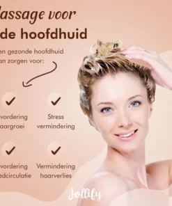 Jollify® SH2 - Premium Siliconen Haarborstel - Shampoo Brush - Scalp Massager - Massage - No Dandruff - Flaky Brush - Hair Brush - Hairbrush - Haarverzorging - Anti Roos - Haargroei - Gezonde Hoofdhuid - Scrub - Beige -NIVEA Shop 550x550 935