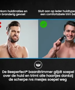 Beeperfect® 5 In 1 Baardtrimmer Voor Mannen - Incl. 5 Opzetstukken - Trimmer - Bodygroomer - Neus En Oor - 0.5-10MM - Gratis Baardkam -NIVEA Shop 550x550 979