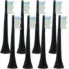 VoordeligeTandenborstels.nl 8 Opzetborstels Voor Philips Sonicare Black (gratis Verzending)