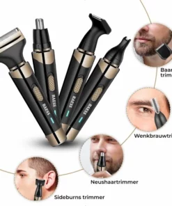 BAESS 4-in-1 Neustrimmer - Oplaadbaar – Oor/wenkbrauw Trimmer – Baardtrimmer - Neushaartrimmer - Mannen & Vrouwen -NIVEA Shop 550x551 39