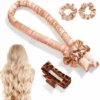 BeautyFit Heatless Curls 4-delig - Krulspelden - Haarrollers - Krullen Zonder Hitte - Krullers - Haar Rollers Zelfklevend - Haarkruller Champagne - Black Friday 2022 Deals - Schoencadeautjes - Sinterklaas Cadeautjes - Schoencadeautjes - Kerstcadeau - Kerst