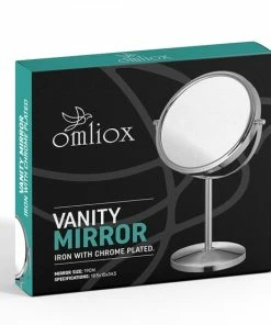 Omliox Make Up En Scheer Spiegel - Metalen Ronde Standspiegel - 10x Vergroting - Ø19cm -NIVEA Shop 550x554 15