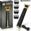 Allsa Tondeuse - Tondeuse Mannen - Trimmer - Baardtrimmer - Baardtrimmer Mannen - USB Oplaadbaar - Ruis Onderdrukking - Stainless Steel - Cadeau -Zwart