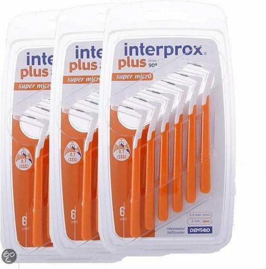 Interprox Plus Super Micro Ragers - 2 Mm - 3 X 6 Stuks 7 Interprox Plus Super Micro Ragers - 2 Mm - 3 X 6 Stuks - Afbeelding 7