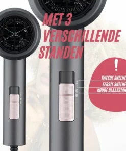 RYER Föhn Met Diffuser - 3 Standen - Ionic Hair Dryer - Opzetstukken Krullen -NIVEA Shop 550x556 16