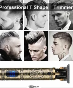 Arash® Tondeuse Mannen - 2022 Nieuwste Model - Draadloze Haartrimmer - Geschikt Voor Hoofdhaar/Baardhaar - Trimmer Draadloos - Scheerapparaat - Goud - Inclusief Oplaadblok En 4 Opzetstukjes -NIVEA Shop 550x556 3