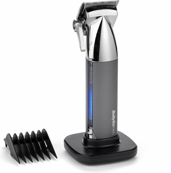 BaBylissMEN BaByliss Super-X Metal Tondeuse E996E - 180 Min Draadloos Gebruik - Incl. USB Oplaadstandaard 3 BaBylissMEN BaByliss Super-X Metal Tondeuse E996E - 180 Min Draadloos Gebruik - Incl. USB Oplaadstandaard - Afbeelding 3