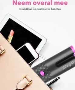 CURLGLAM® Automatische Krultang - Draadloos - USB Oplaadbaar -NIVEA Shop 550x558 2