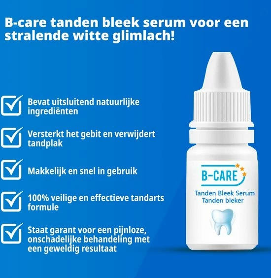 B-care Tanden Bleker – Wittere Tanden – Teeth Whitening Strips – Professioneel Resultaat - Tandsteen Verwijderaar - Zonder Peroxide - Tandenbleekset - Tanden Bleken - Black Friday – Sinterklaas – Schoencadeautjes Sinterklaas 6 B-care Tanden Bleker – Wittere Tanden – Teeth Whitening Strips – Professioneel Resultaat - Tandsteen Verwijderaar - Zonder Peroxide - Tandenbleekset - Tanden Bleken - Black Friday – Sinterklaas – Schoencadeautjes Sinterklaas - Afbeelding 6