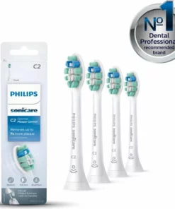 Philips Sonicare C2 Optimal Plaque Defence HX9024/10 - Opzetborstels - 4 Stuks -NIVEA Shop 550x567 1