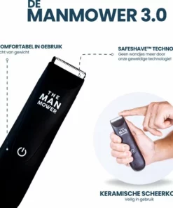 BALZY ManMower 3.0 - Trimmer - Scheerapparaat - Haartrimmer - Bodygroomer - SafeShave Technologie - Waterdicht - Veilig Scheren - Oplaadbaar -NIVEA Shop 550x567 11