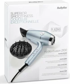 BaByliss Hydro-Fusion 2100W Föhn D773DE - Advanced Plasma Technologie - Diffuser -NIVEA Shop 550x567 12
