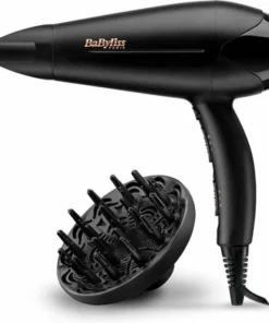 BaByliss Turbo Smooth 2200W Fohn D572DE - 15mm Grote Diffuser - Coolshot -NIVEA Shop 550x568