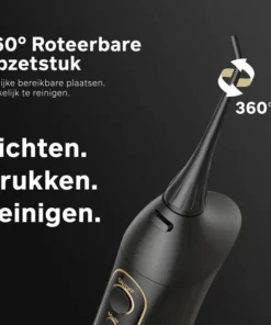 Bintoi® ISonic Black Series F600 - Waterflosser - Flosapparaten - Monddouche -NIVEA Shop 550x574 4